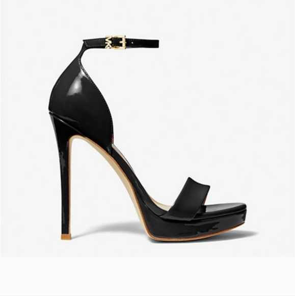 New! Jordyn Patent Leather Platform Sandal - Picture 8 of 8